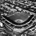 1935 Wrigley Field World Series Aerial